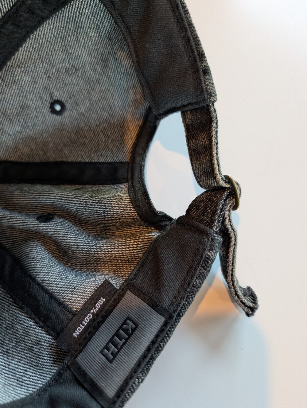 Kith "Love Thy City" Unstructured Denim Cap - Picture 4 of 6